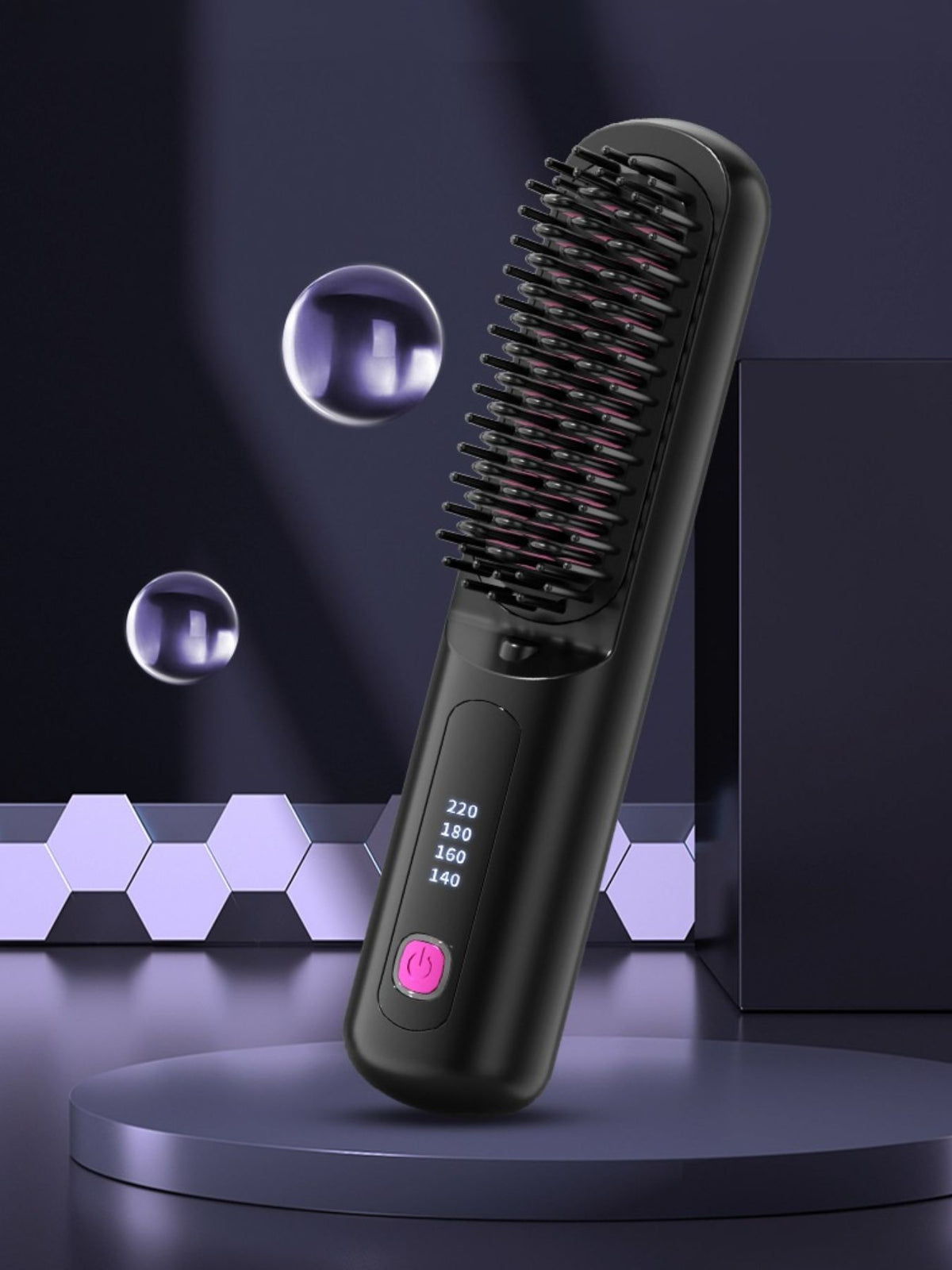 Portable Heated Hair Straightening Comb - Lilixa.store