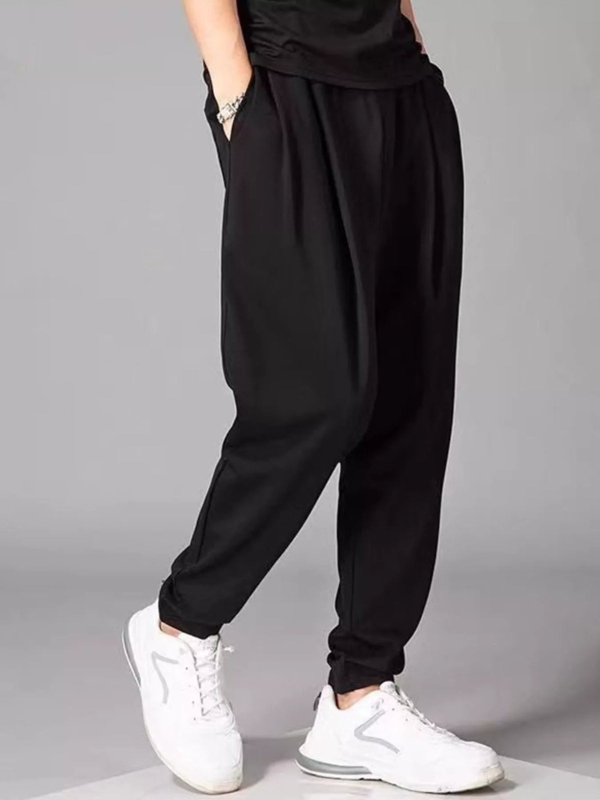 Men's Plus Size Loose Fit Joggers - Lilixa.store
