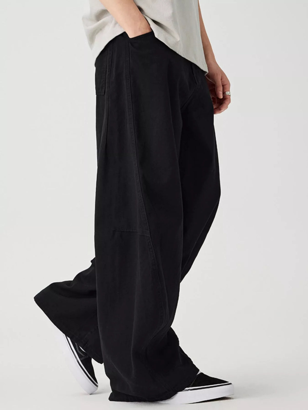 Men's Wide Leg Pants, view 2