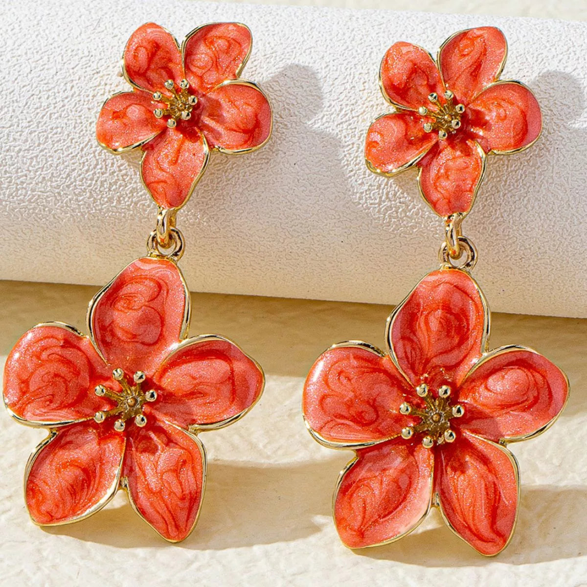 Flower Dangle Earrings - Lilixa.store