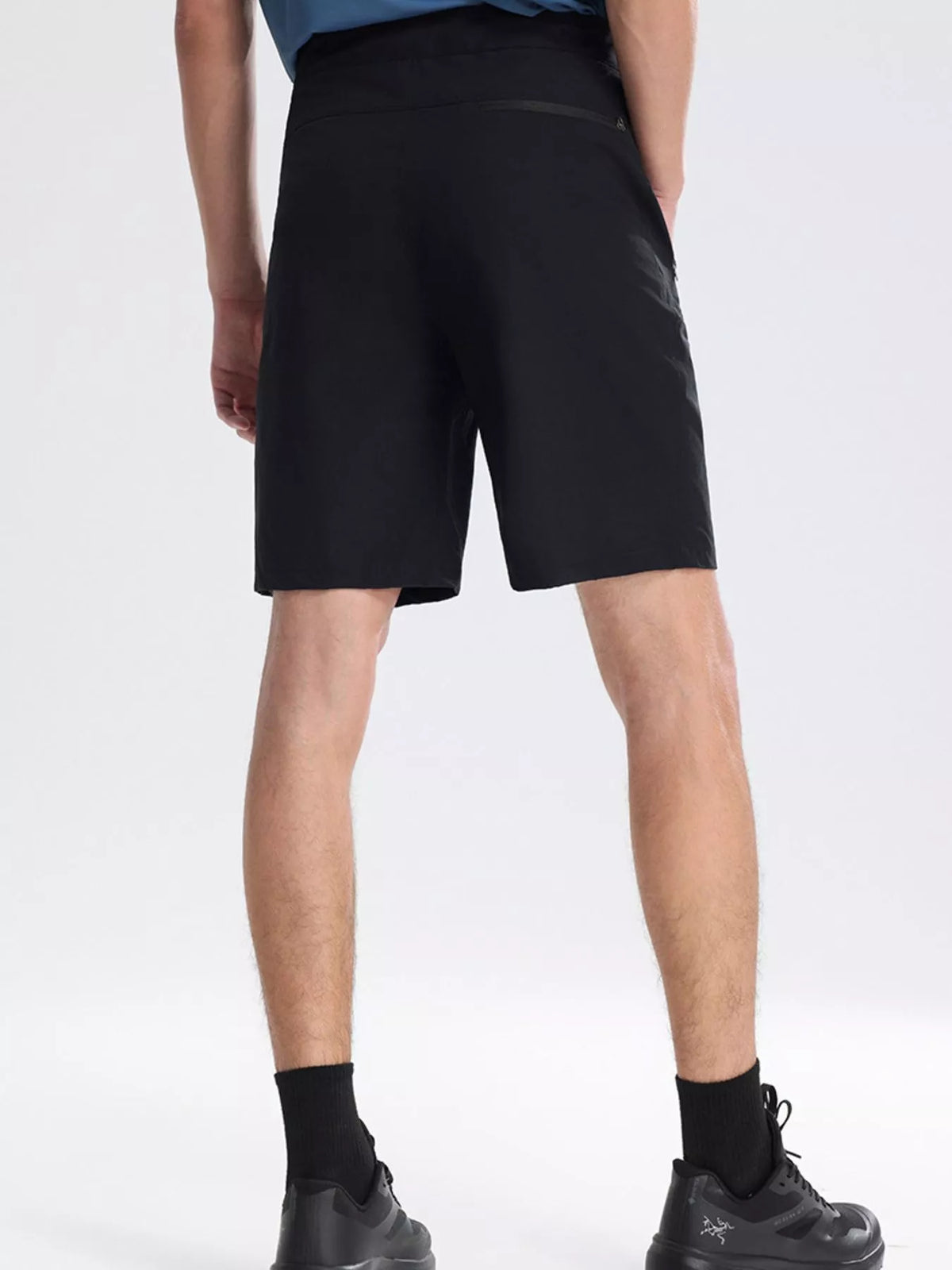 Men's Plus Size Pocketed Lightweight Shorts, view 4