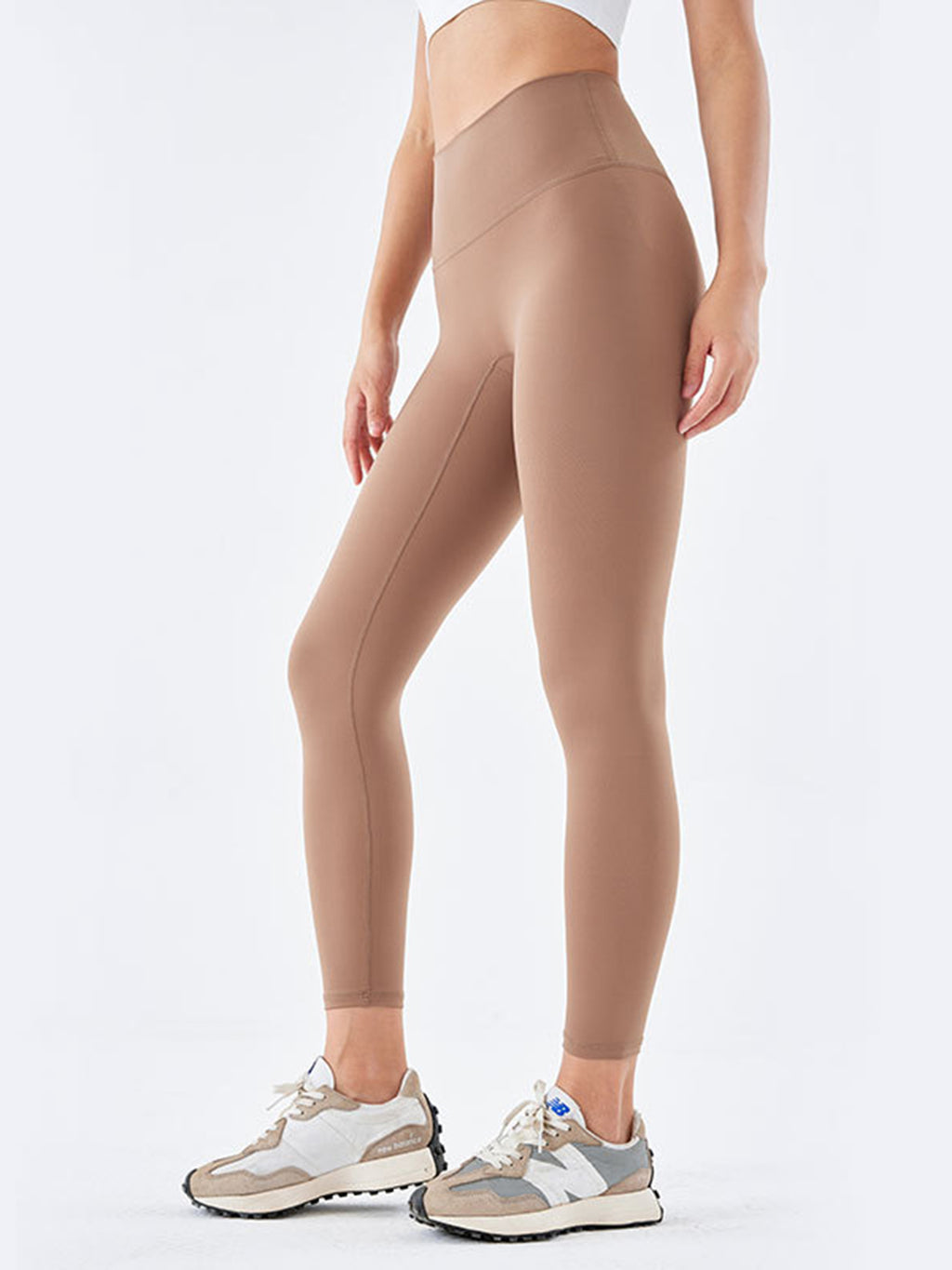 Wide Waistband Sports Leggings - Lilixa.store