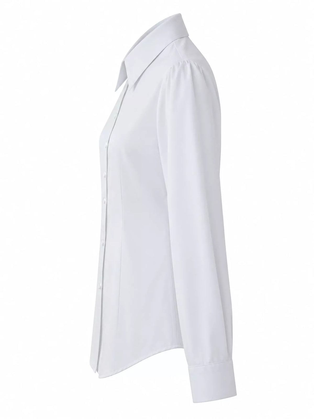 Full Size Classic Slim-Fit Button-Down Shirt Plus Size, view 5