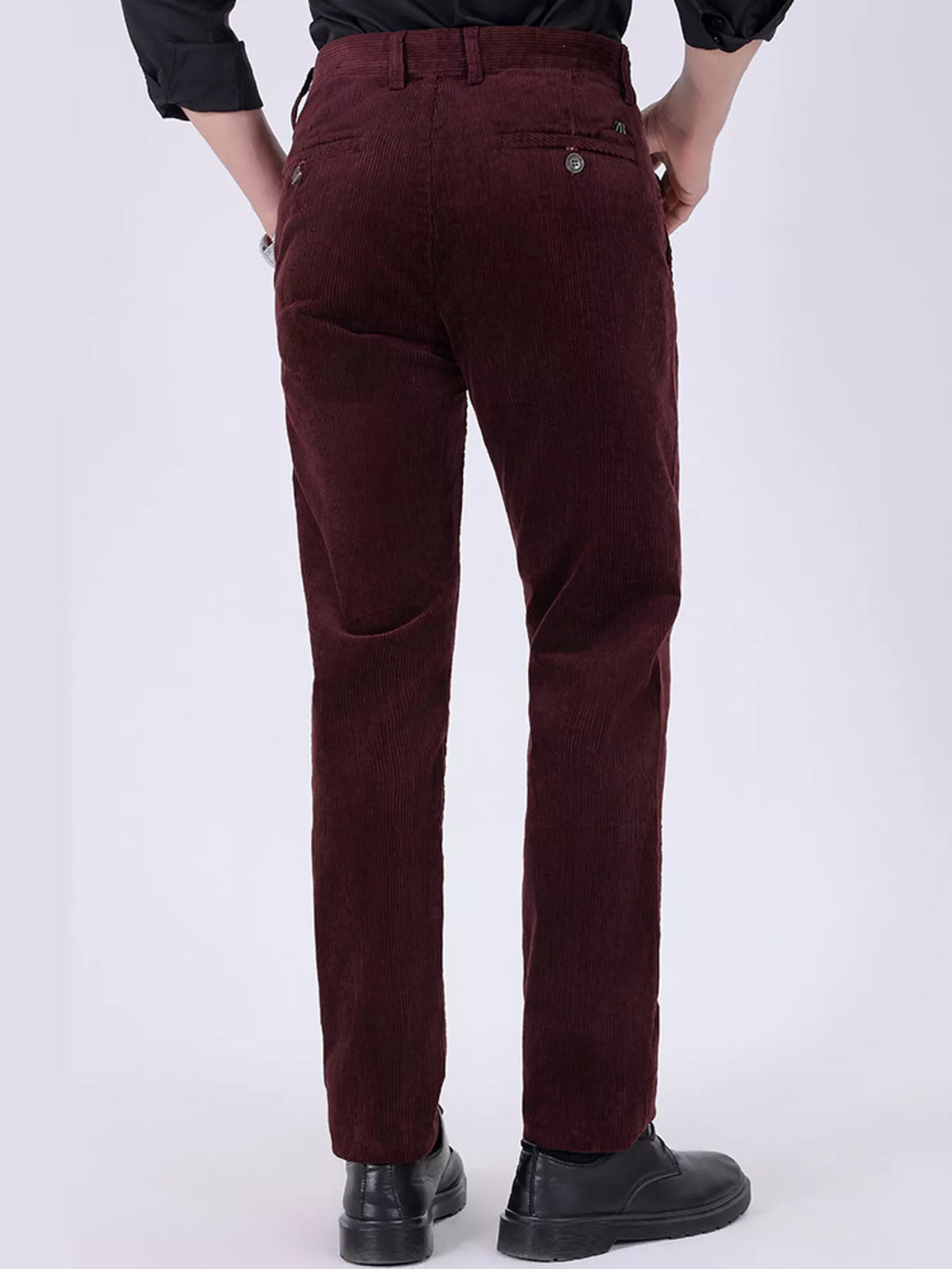 Men's Corduroy Slim-Fit Pants, view 2