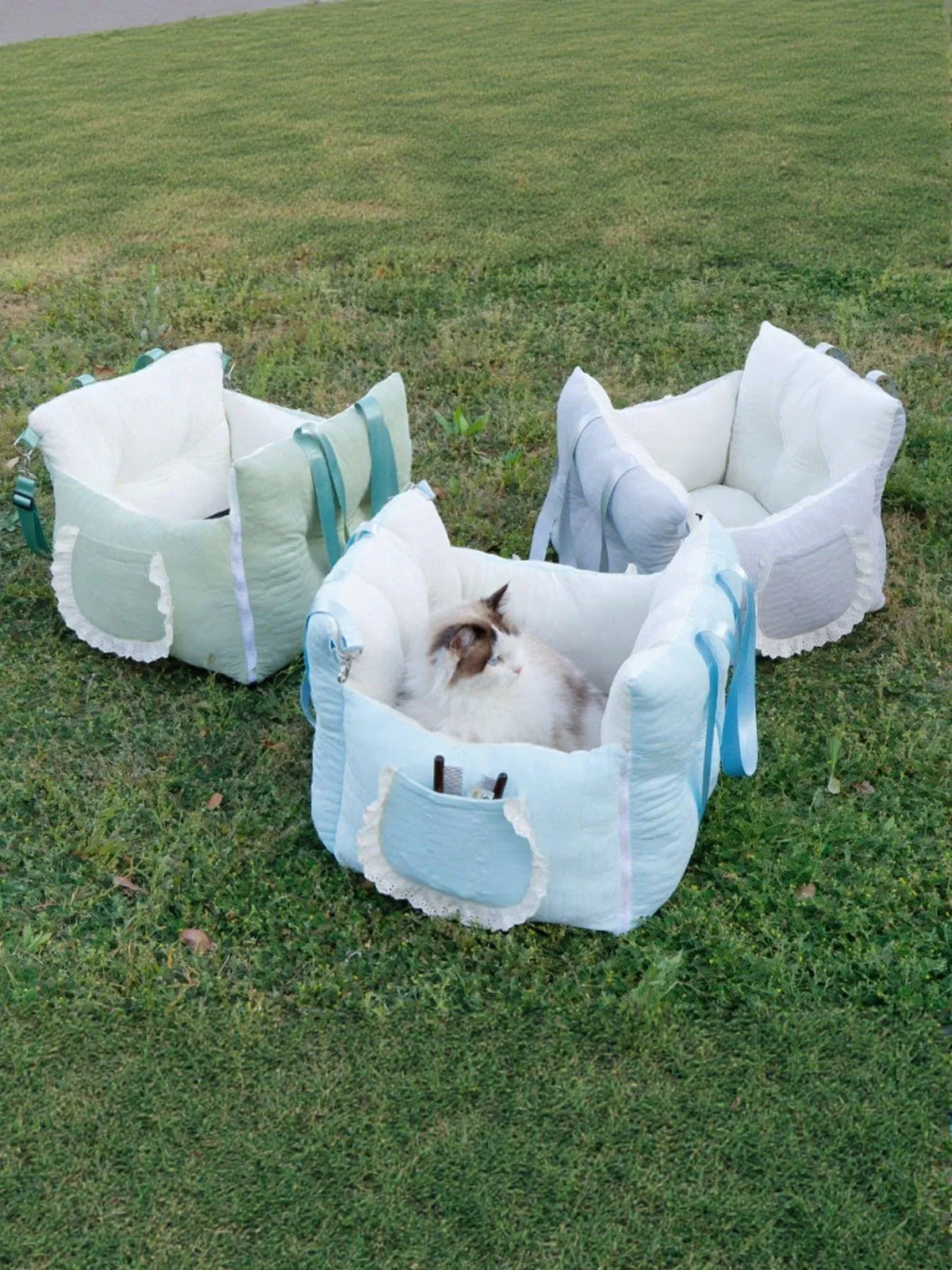 Comfortable & Secure Pet Car Seat Carrier