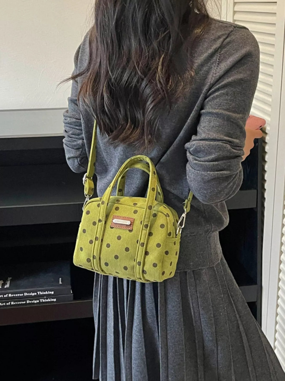 Polka Dot Crossbody Bag