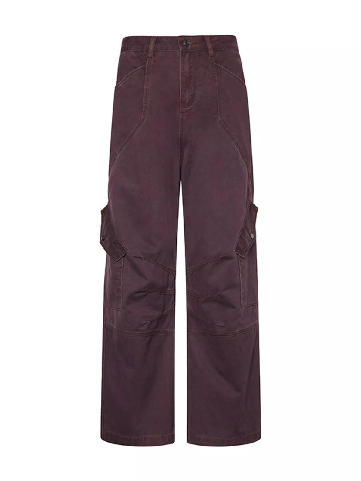 Men's Wide Leg Cargo Pants, view 5