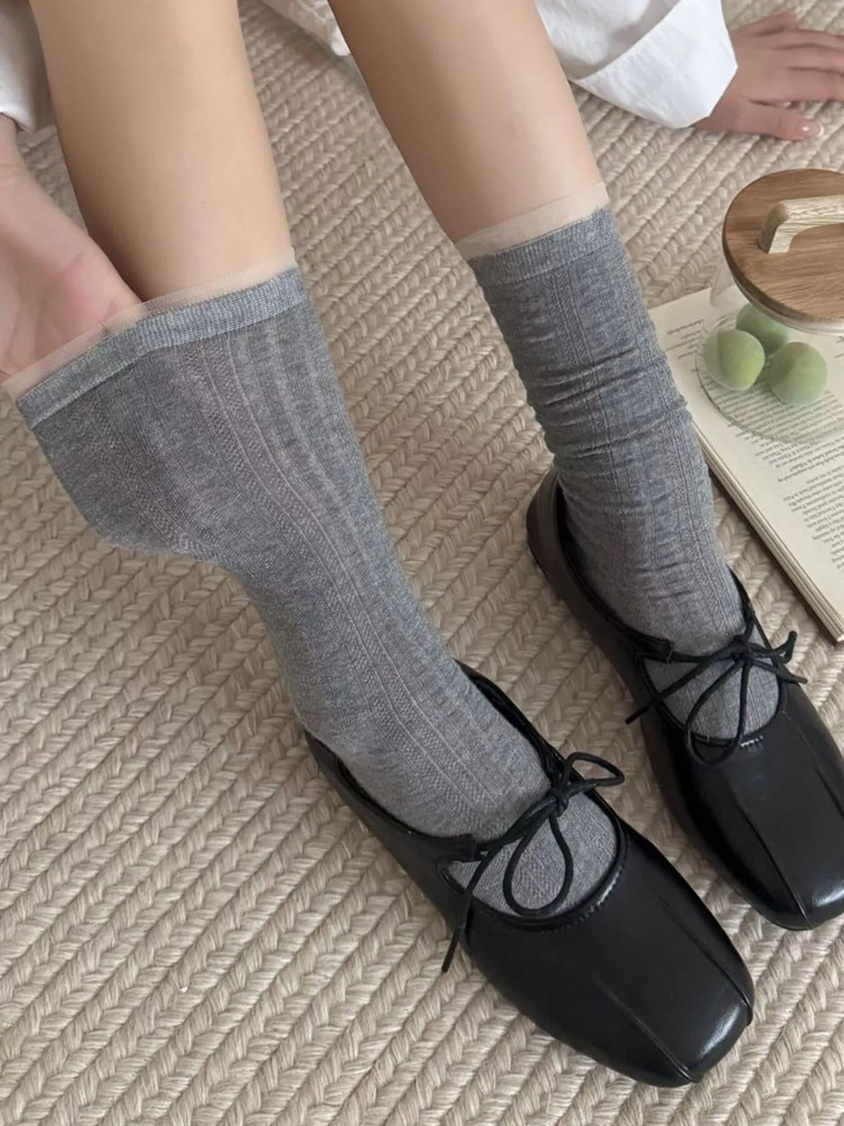 Mid-Calf Casual Socks, view 2