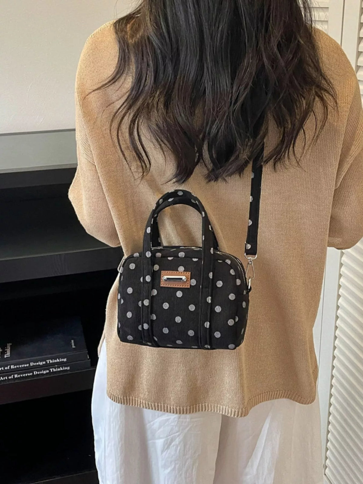 Polka Dot Crossbody Bag