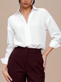 Button-Down Long Sleeve Bodysuit - Lilixa.store