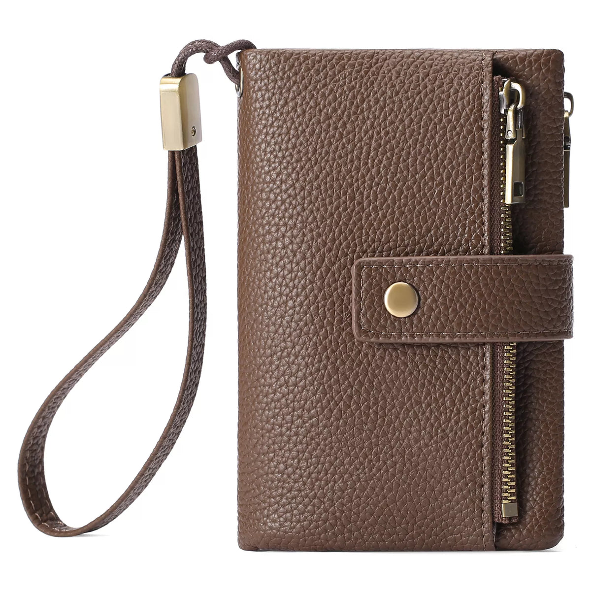 Solid Color Leather Wallet - Lilixa.store