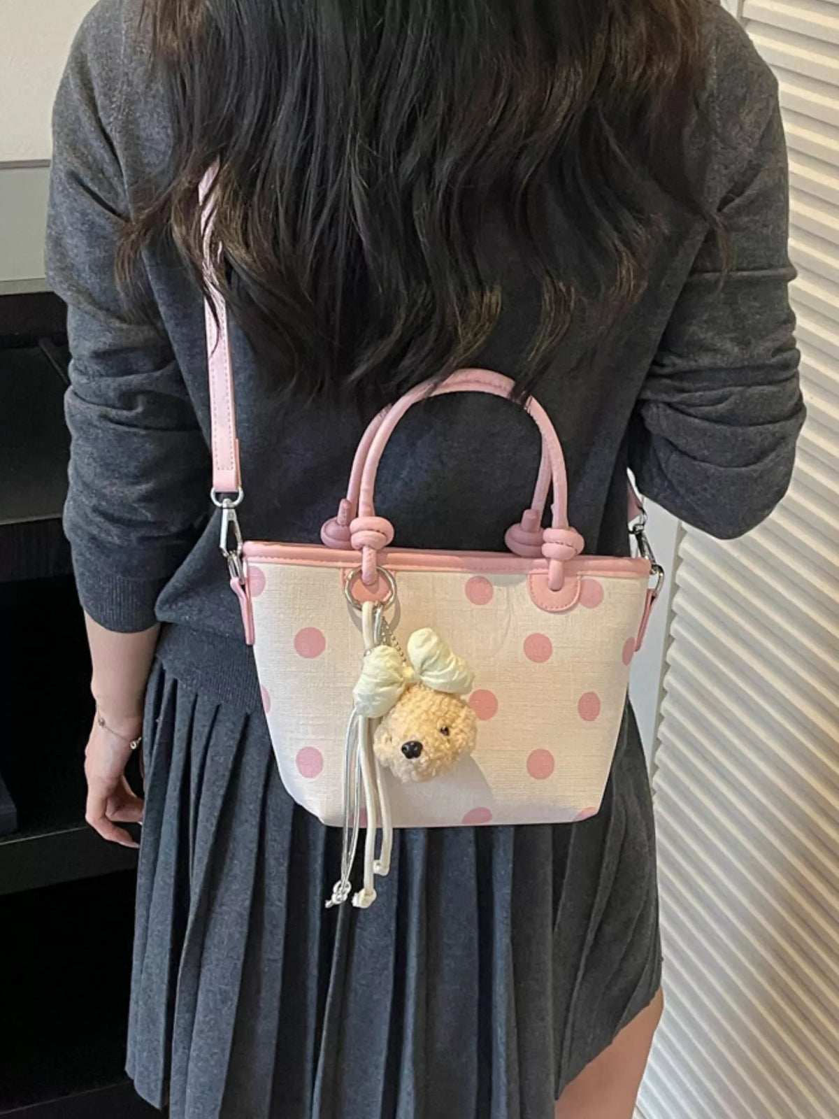 Polka Dot Crossbody Bag - Lilixa.store