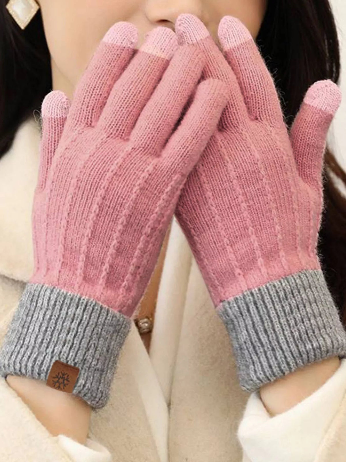 Warm Knitted Touchscreen Gloves - Lilixa.store