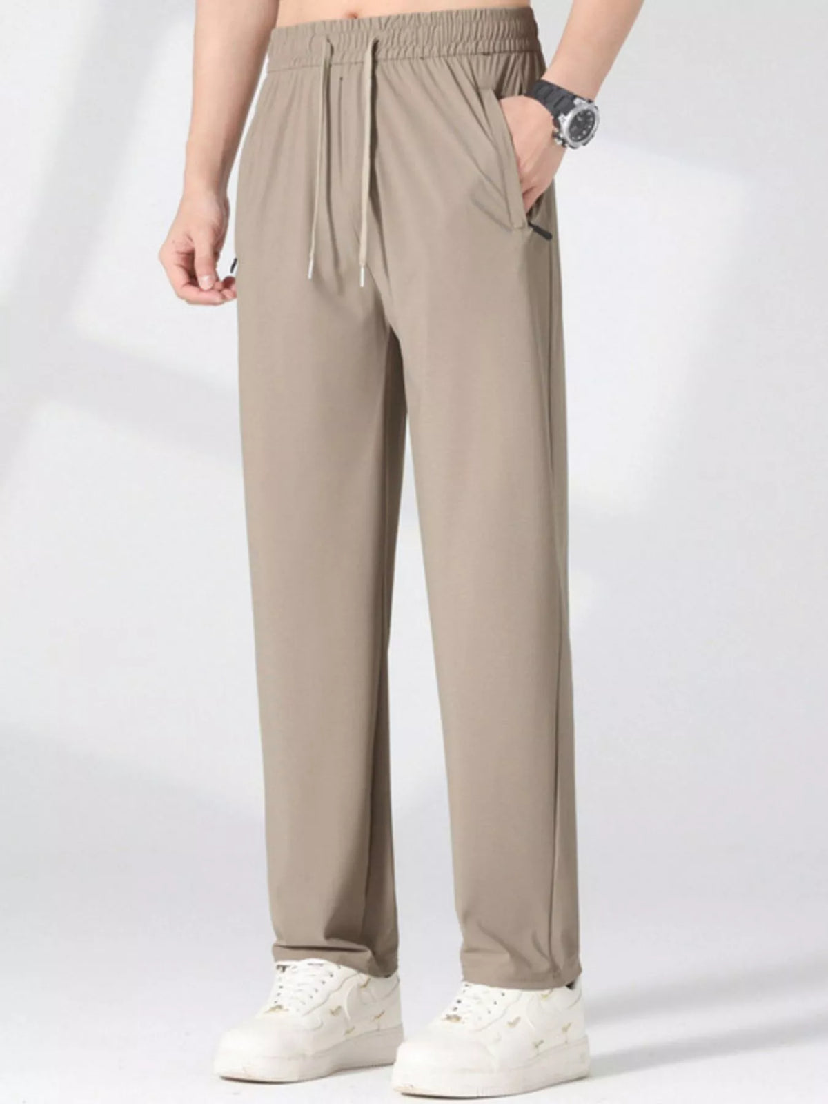 Men's Plus Size Casual Lightweight Quick-Dry Pants - Lilixa.store