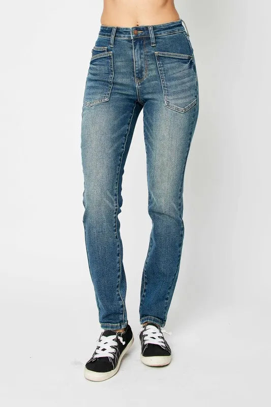 Judy Blue Full Size High Waist Skinny Jeans - Lilixa.store