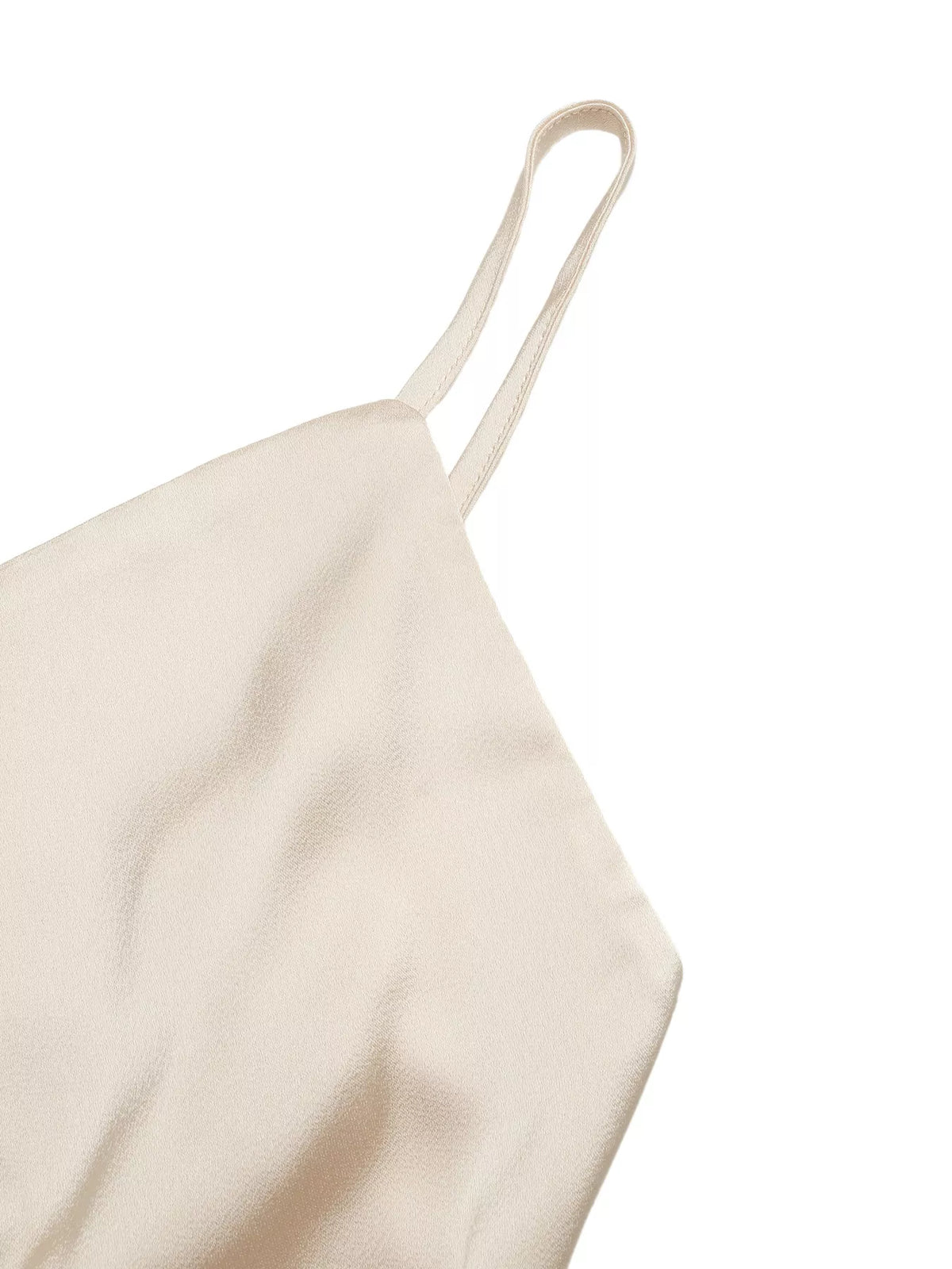 Ruched Spaghetti Strap Bodysuit - Lilixa.store