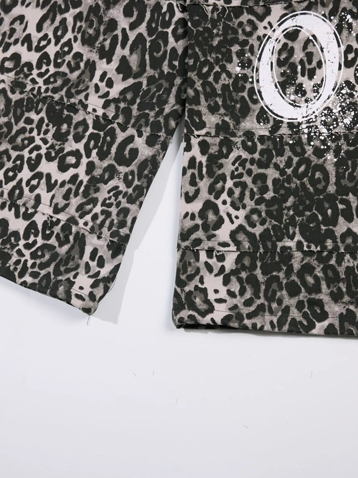 Men's Leopard Print Wide-Leg Pants in Leopard Color, view 7