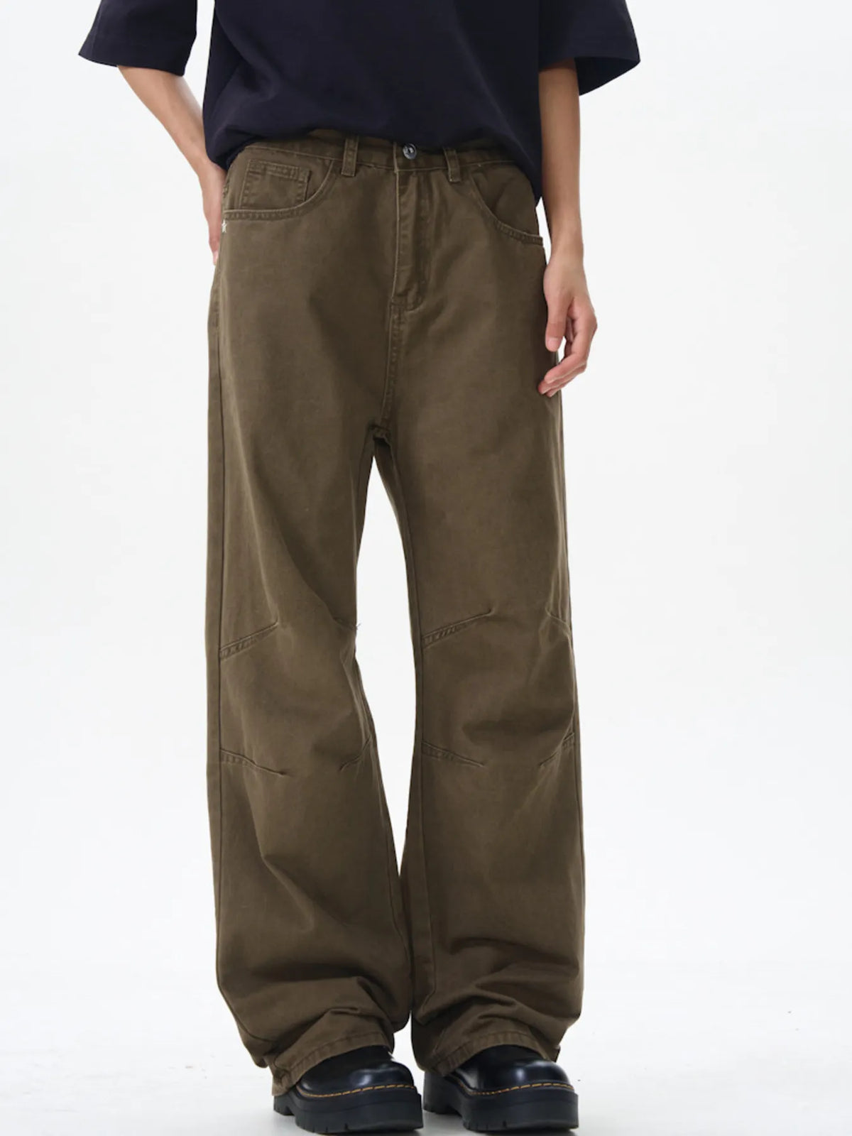 Men's Wide Leg Casual Pants, view 3