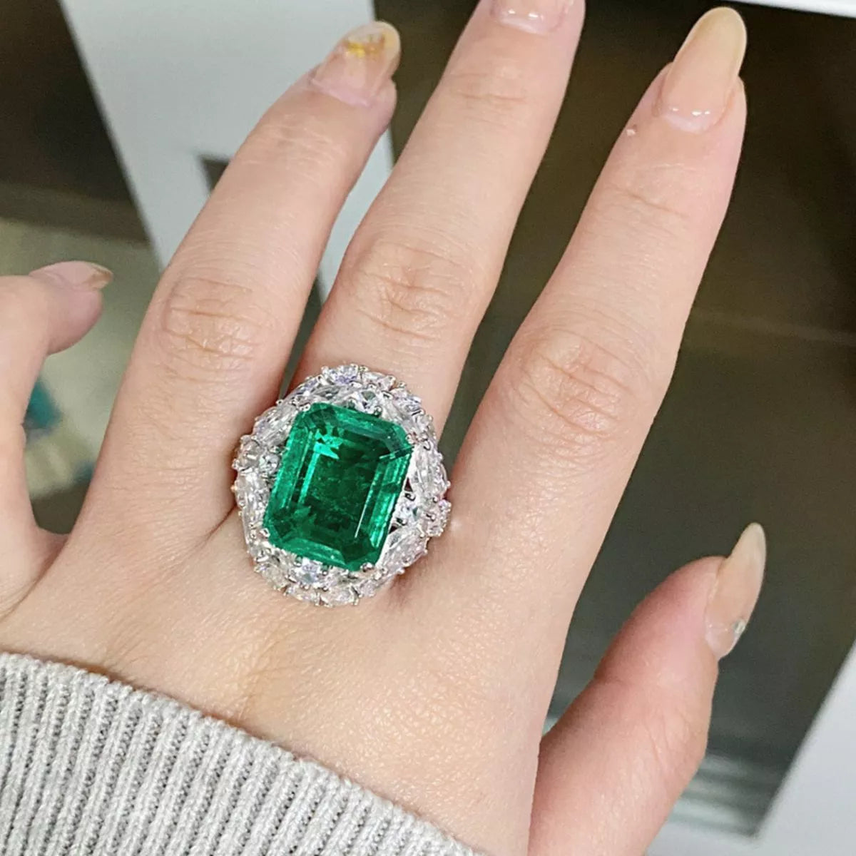 925 Sterling Silver Zircon Ring - Lilixa.store