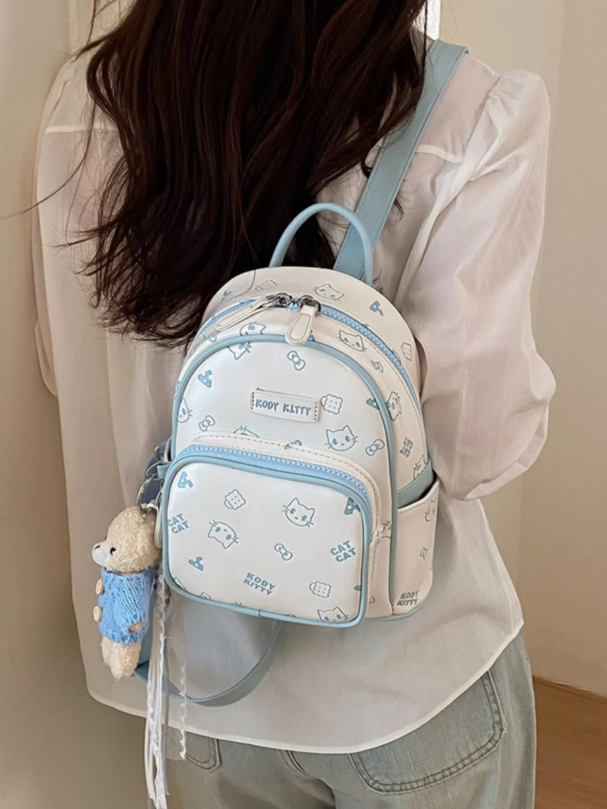 Cartoon Pattern Backpack Bag - Lilixa.store