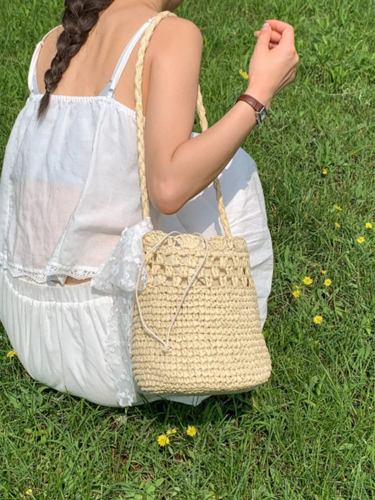 Straw Woven Shoulder Bag - Lilixa.store