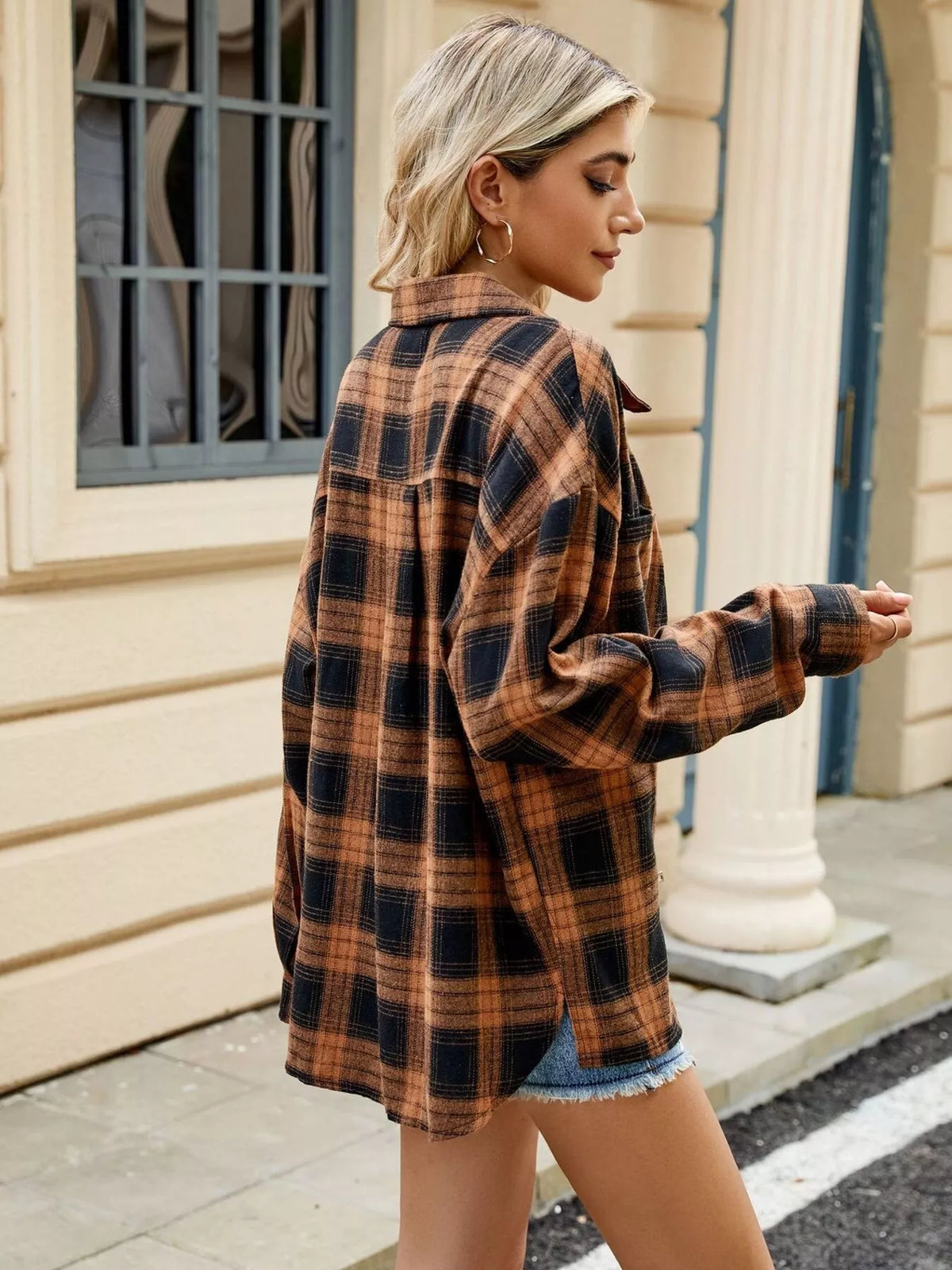 Plaid Button Up Shirt, view 23