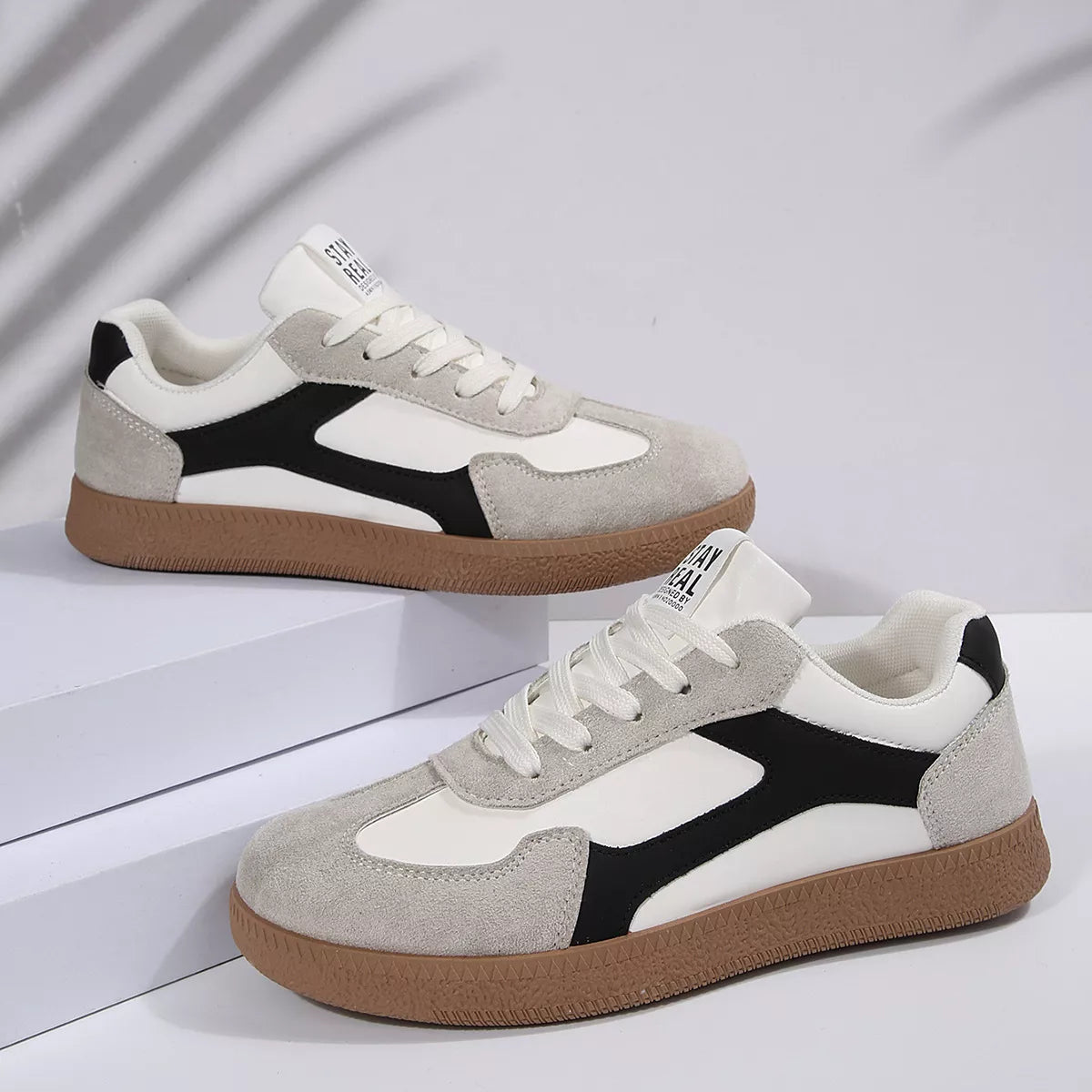 Round Toe Flats Sneakers - Lilixa.store