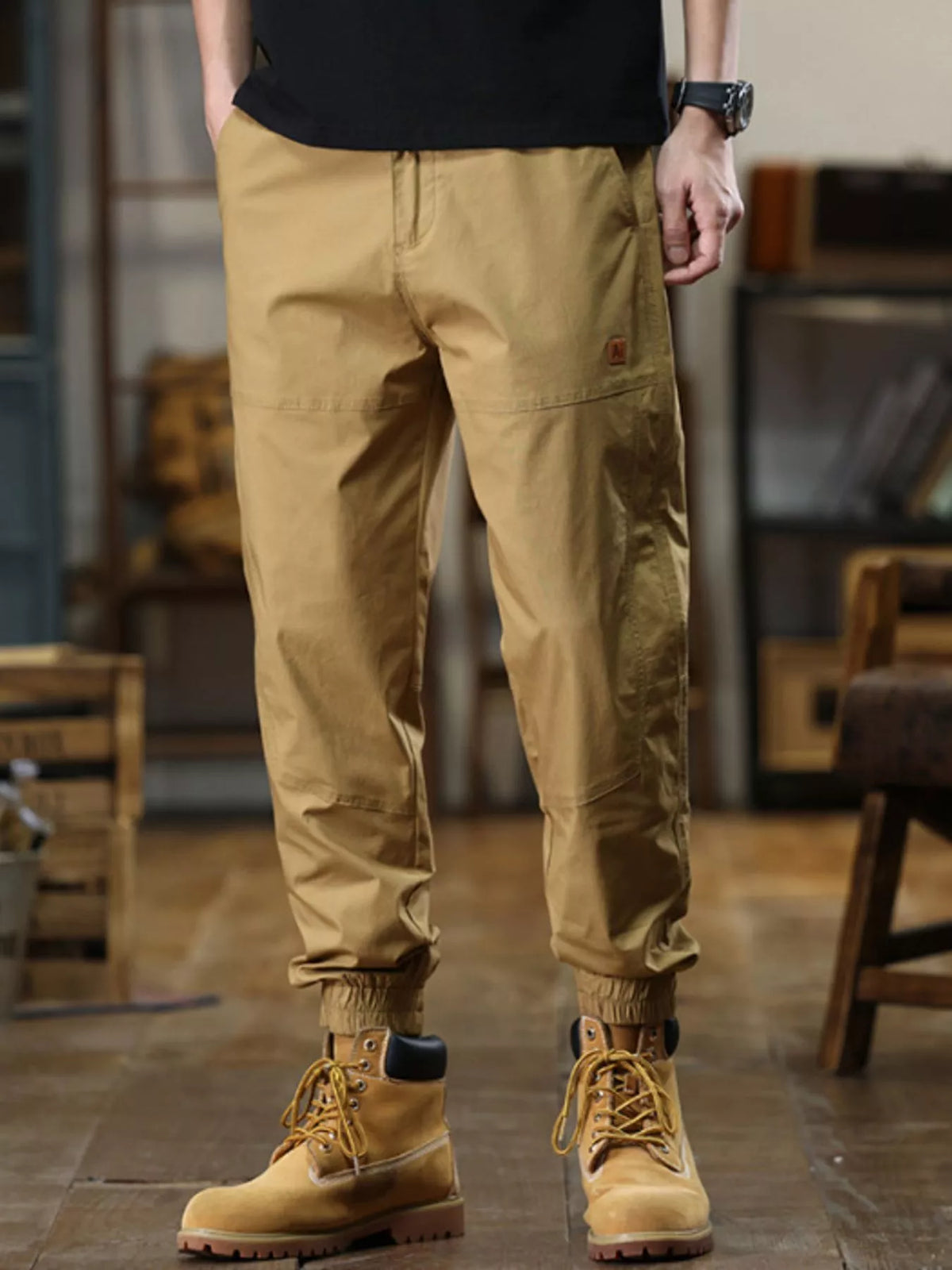 Men's Full Size Wide Leg Pants Plus Size, view 12
