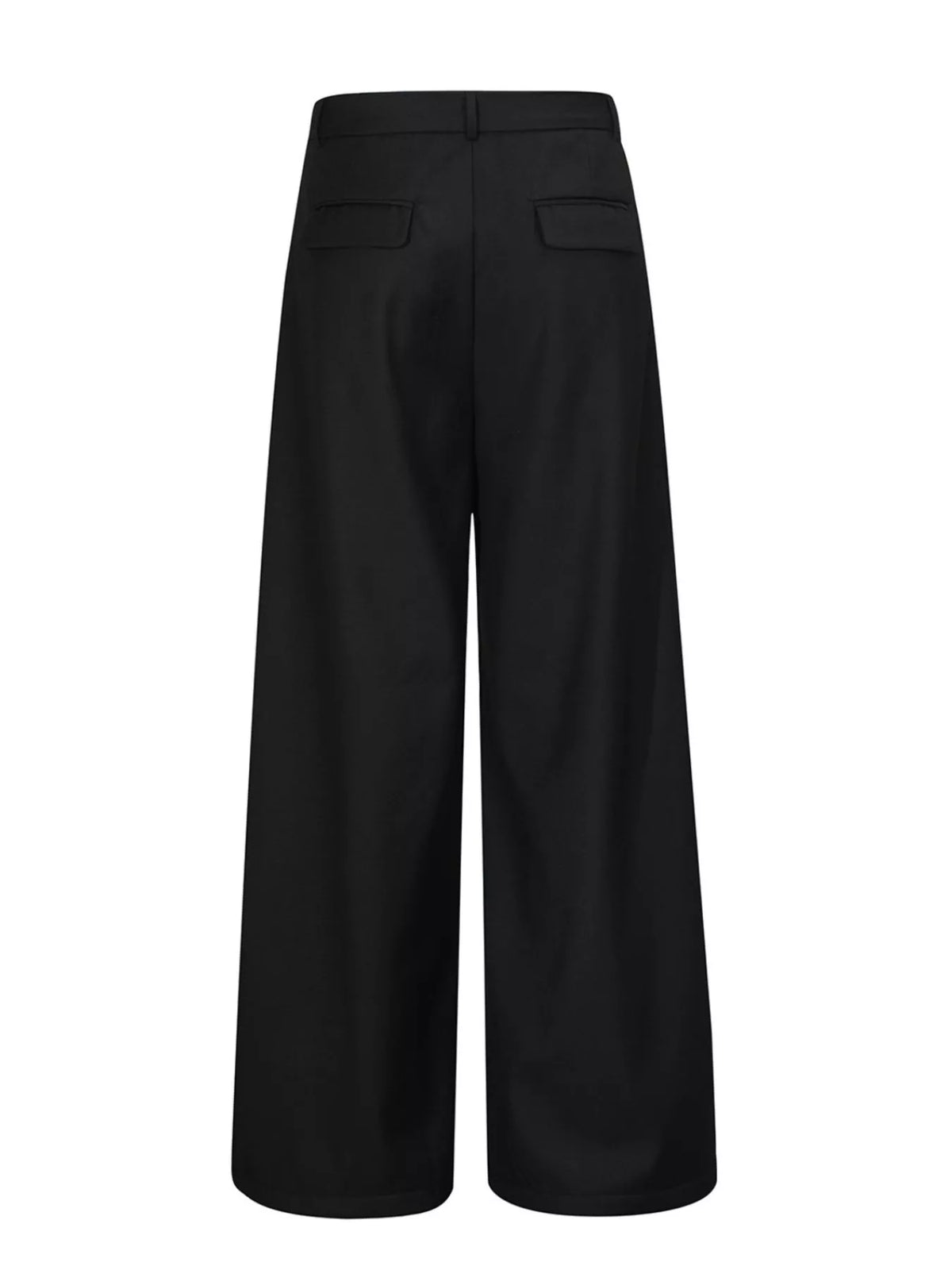 Men's Wide-Leg Pleated Pants
