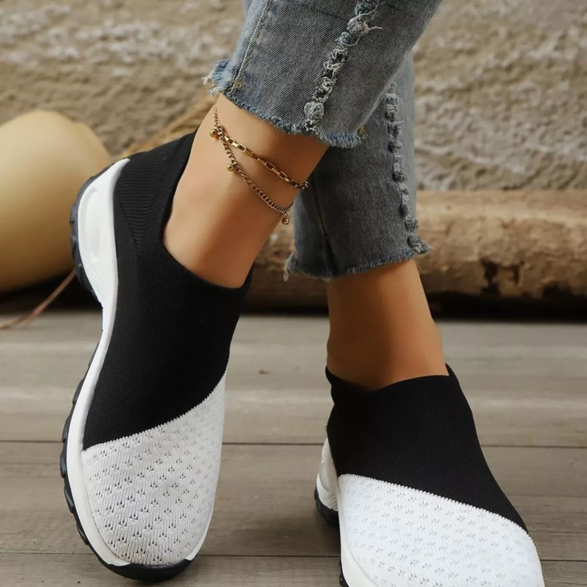 Color Block Mesh Athletic - Lilixa.store