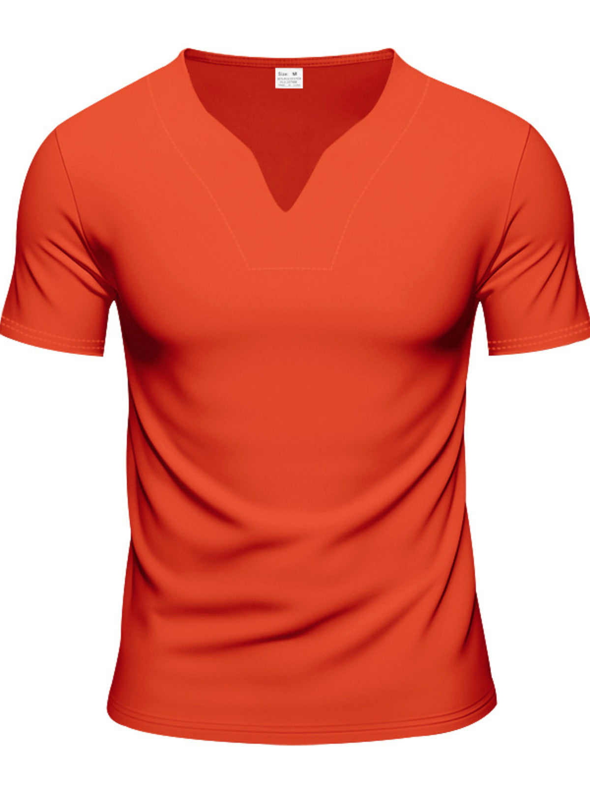 Men's Full Size V-Neck Short Sleeve T-Shirt and Shorts Set Plus Size - Lilixa.store