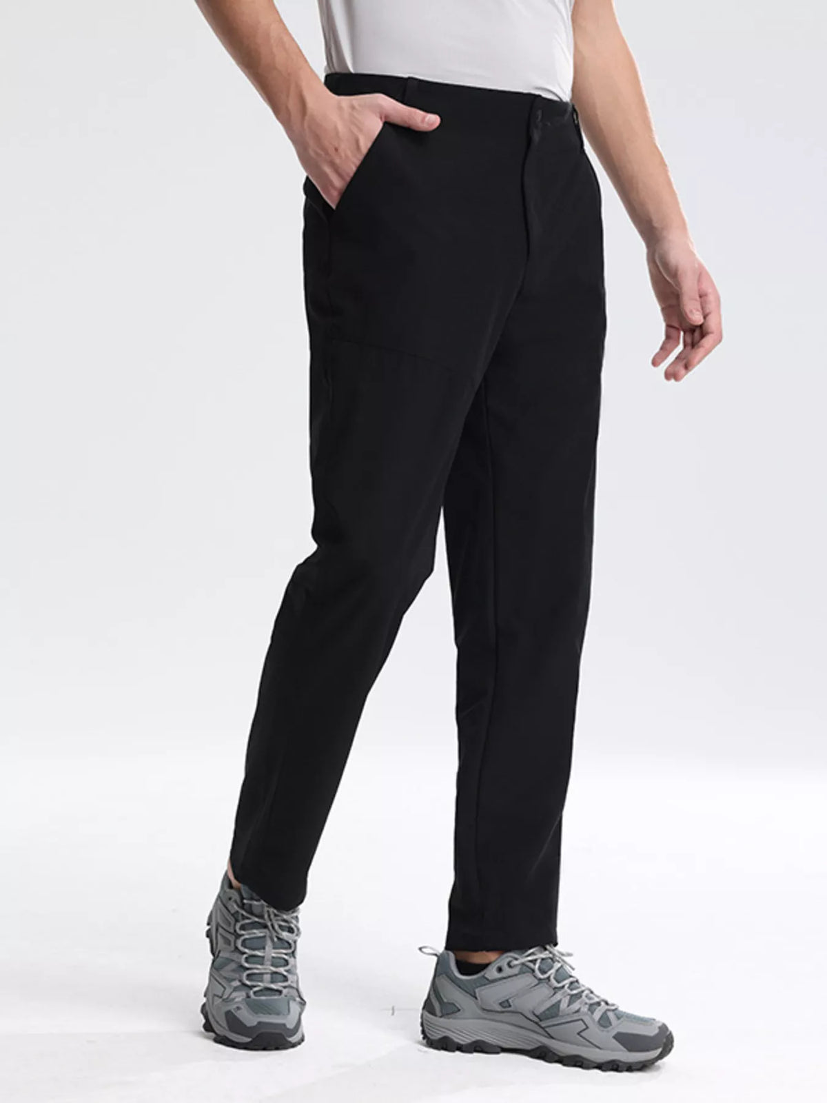 Men's Plus Size Lightweight Pocketed Pants, view 5