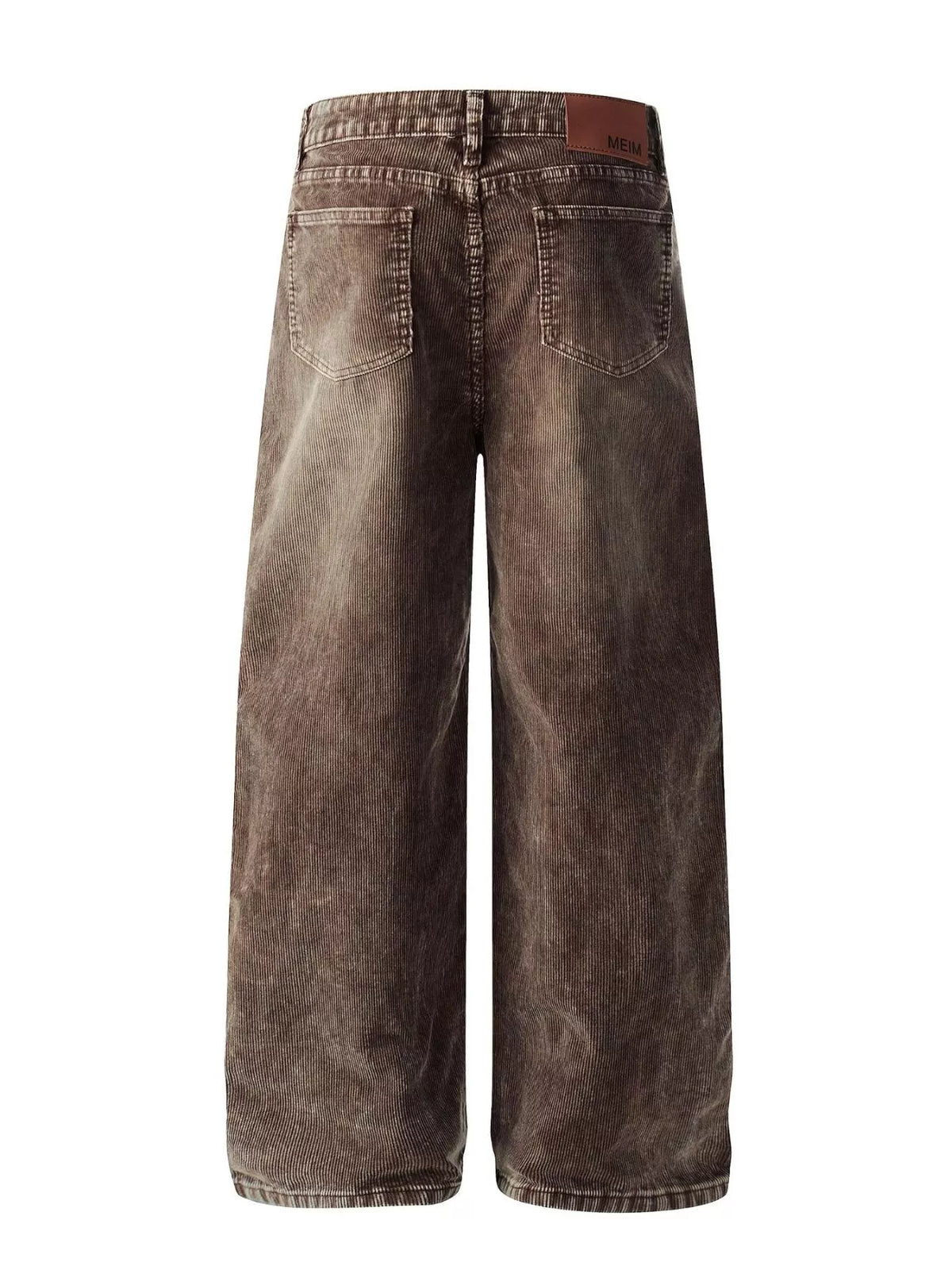 Men's Wide Leg Corduroy Pants, view 2