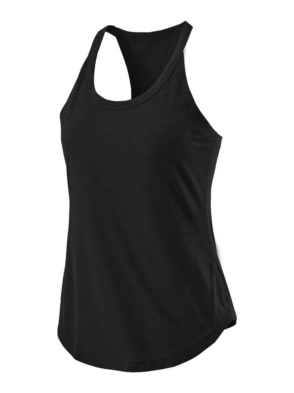 Round Neck Active Tank - Lilixa.store