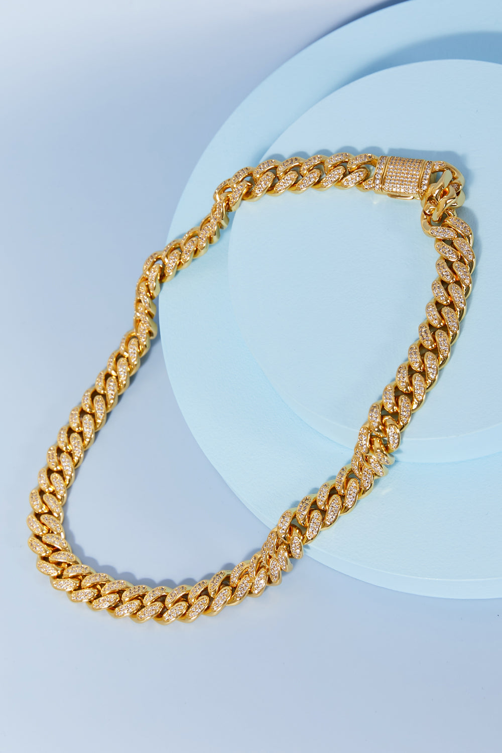 Brass Curb Chain Necklace - Lilixa.store