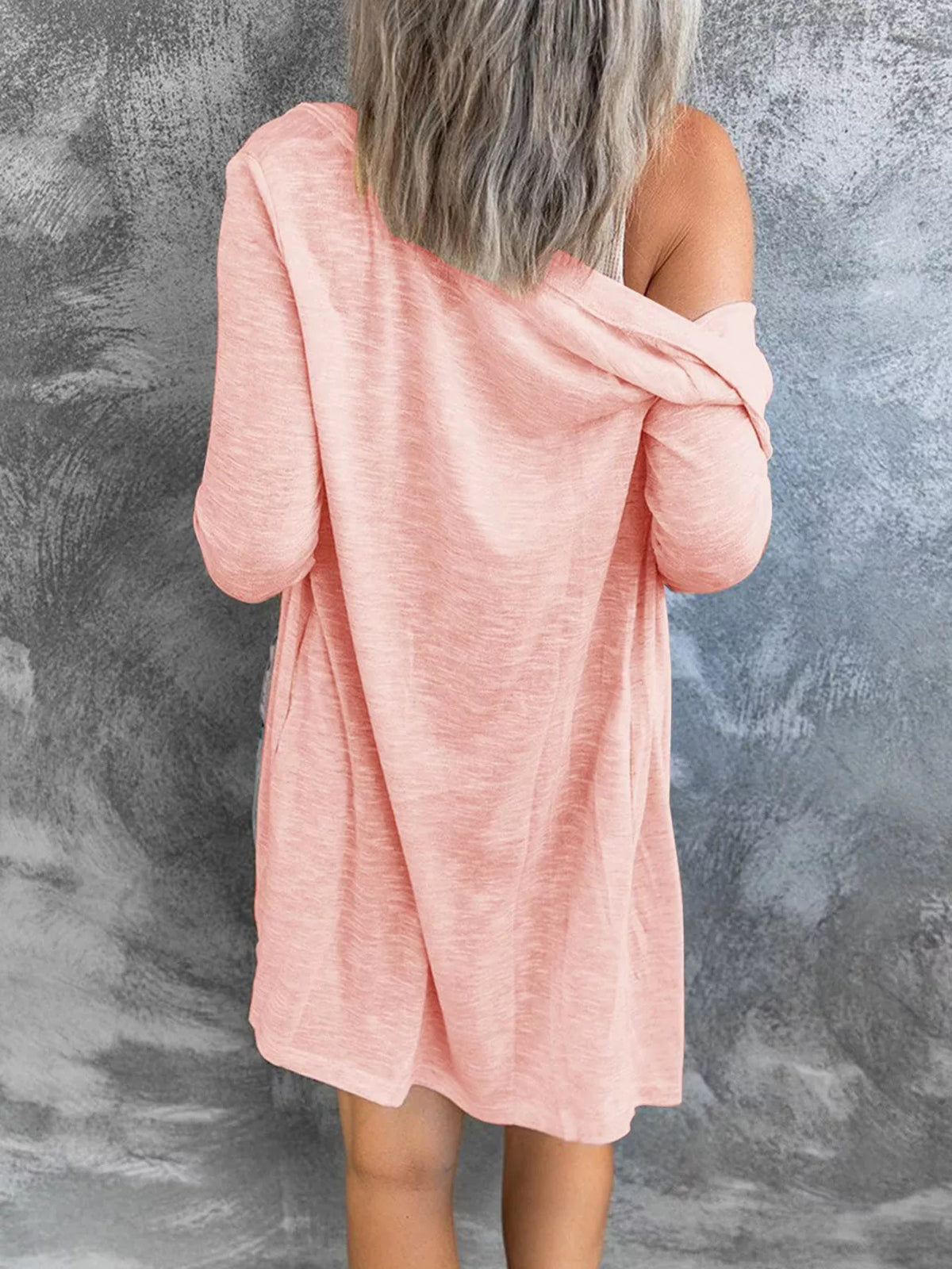 Lightweight Button-Down Cardigan, view 3