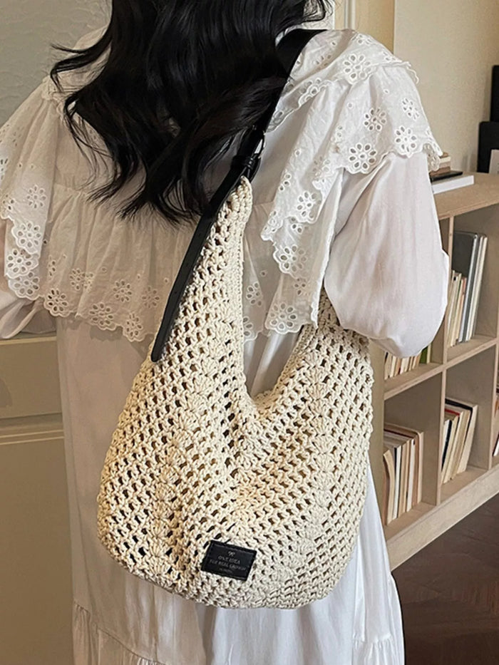 Boho Crochet Shoulder Bag - Lilixa.store