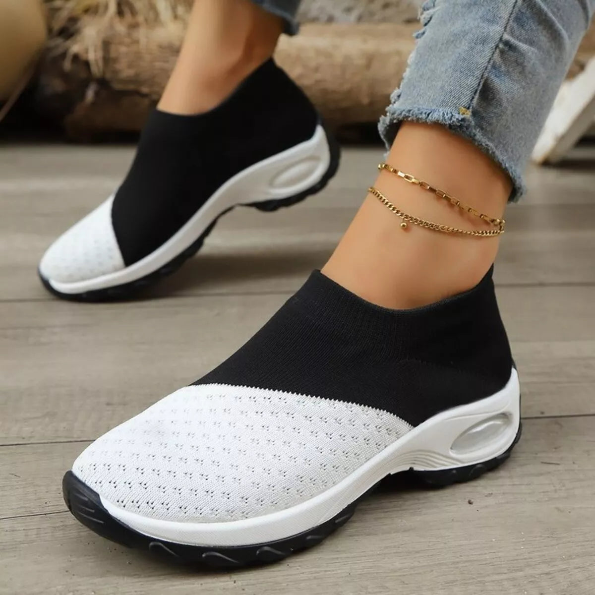 Color Block Mesh Athletic - Lilixa.store