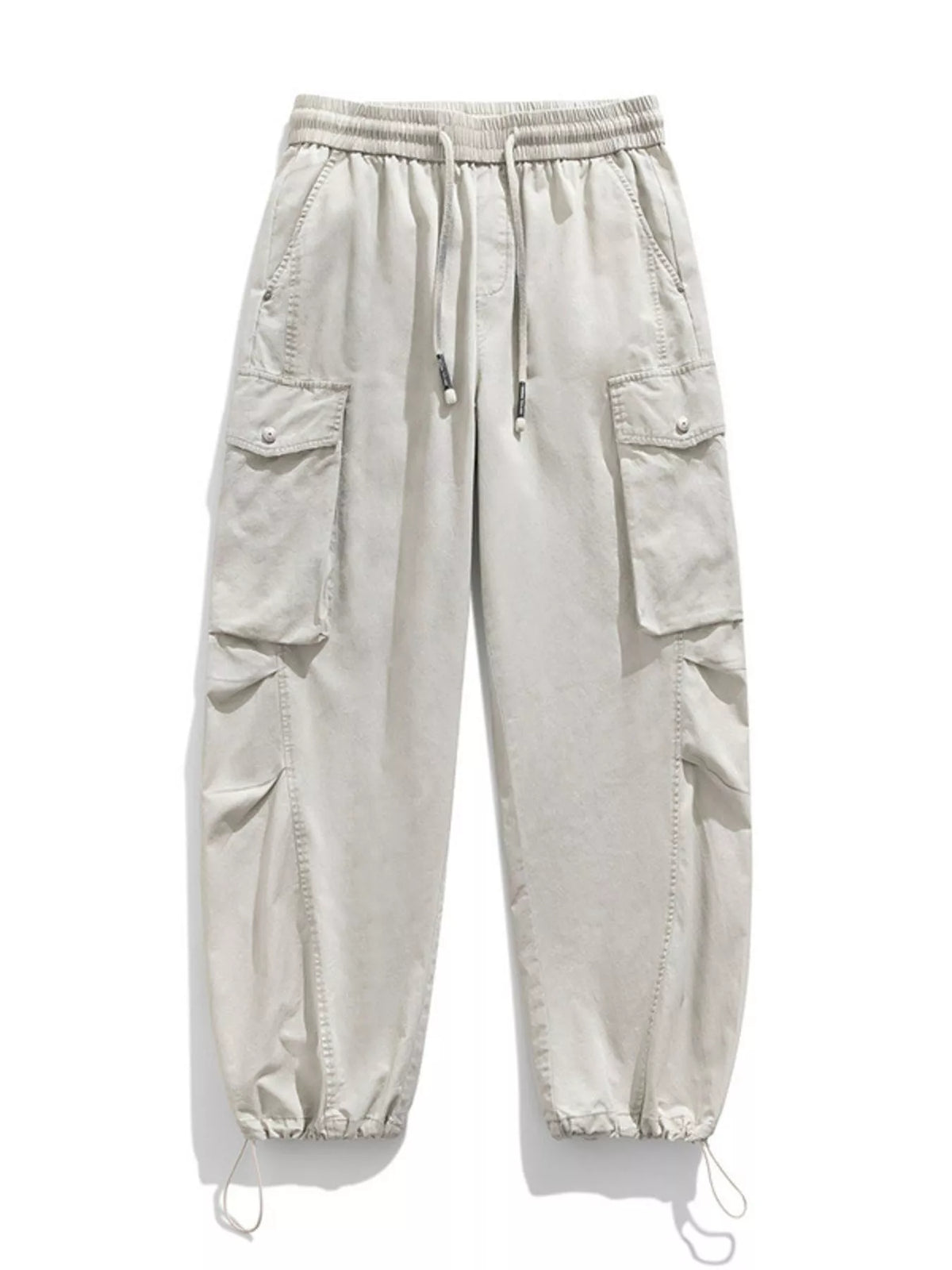 Men's Plus Size Casual Loose Fit Cargo Pants, view 8