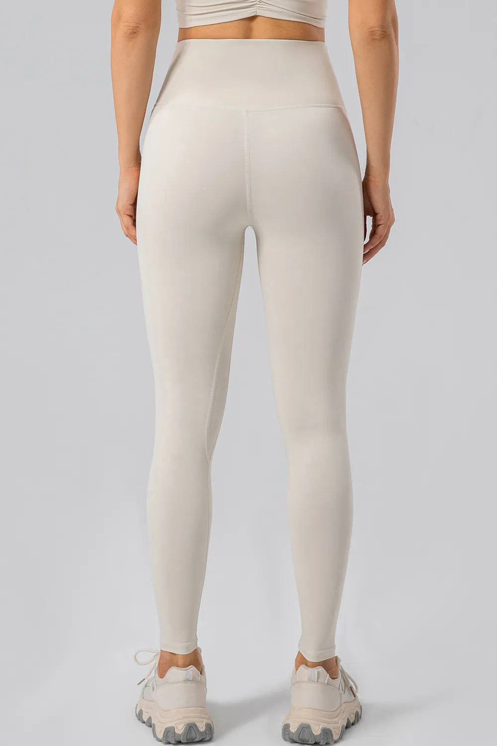 High Waist Wide Waistband Active Leggings - Lilixa.store