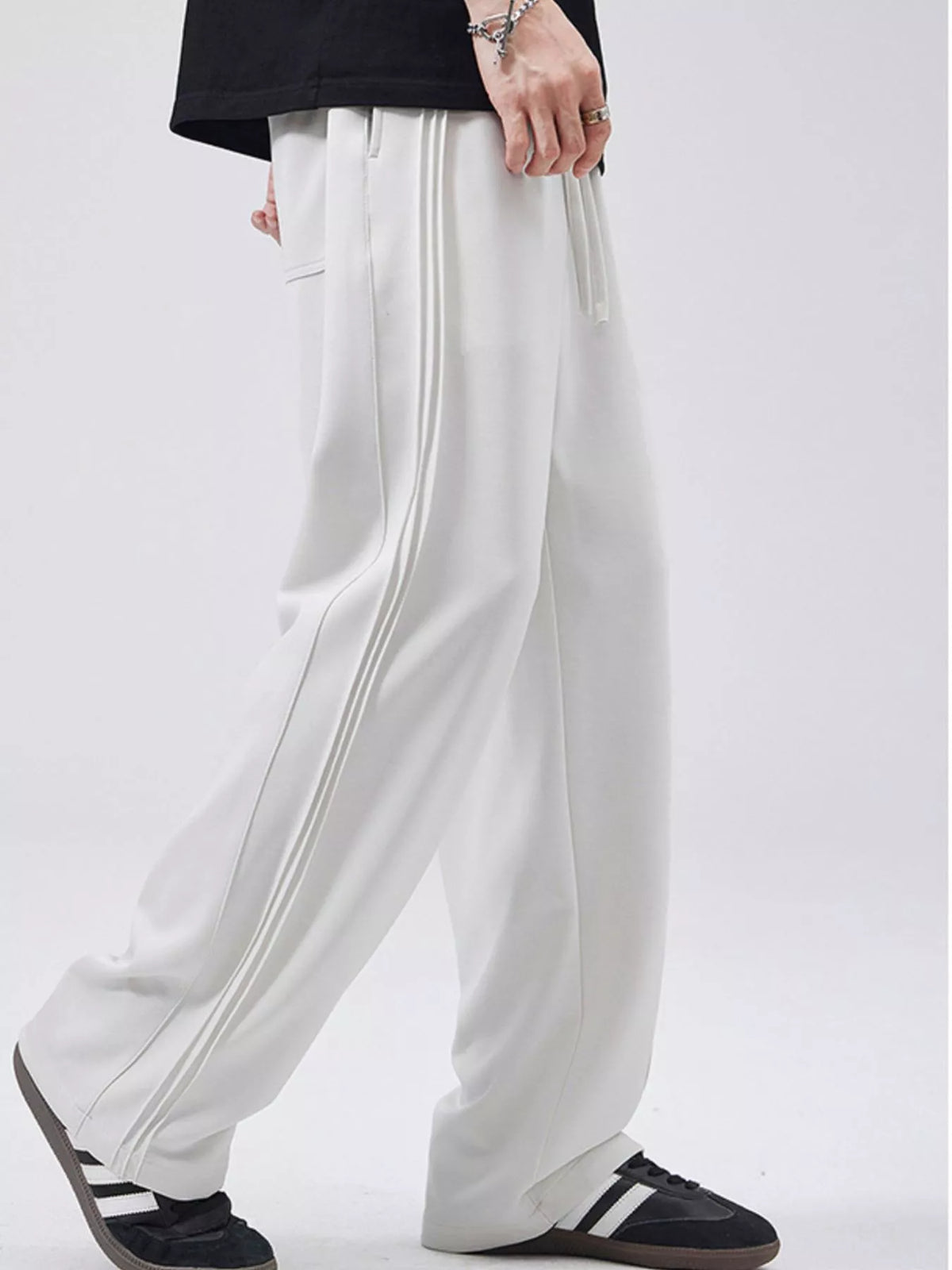 Men's Full Size Loose Fit Casual Pants Plus Size, view 5