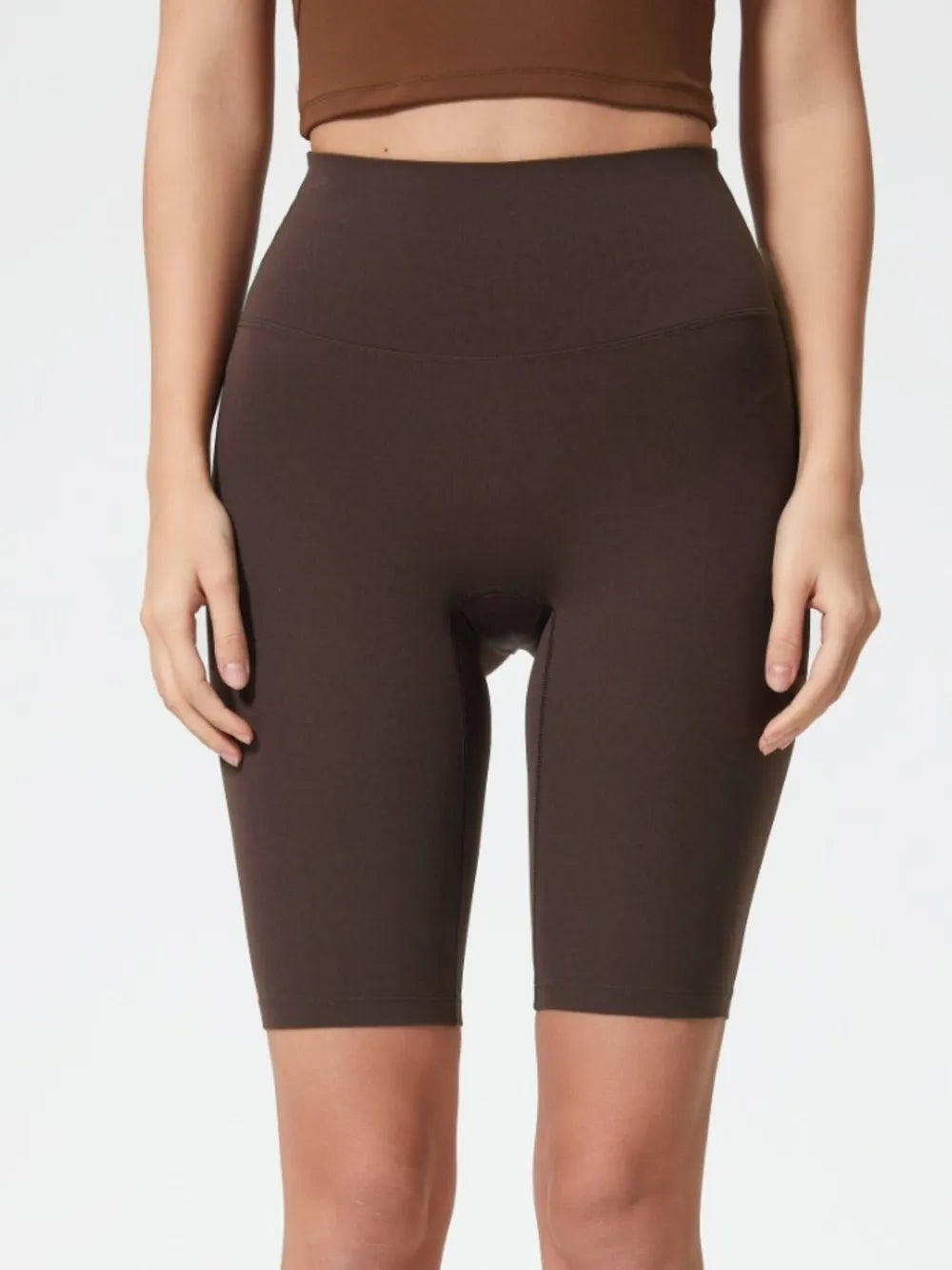 Millennia High Rise Wide Waistband Active Shorts - Lilixa.store