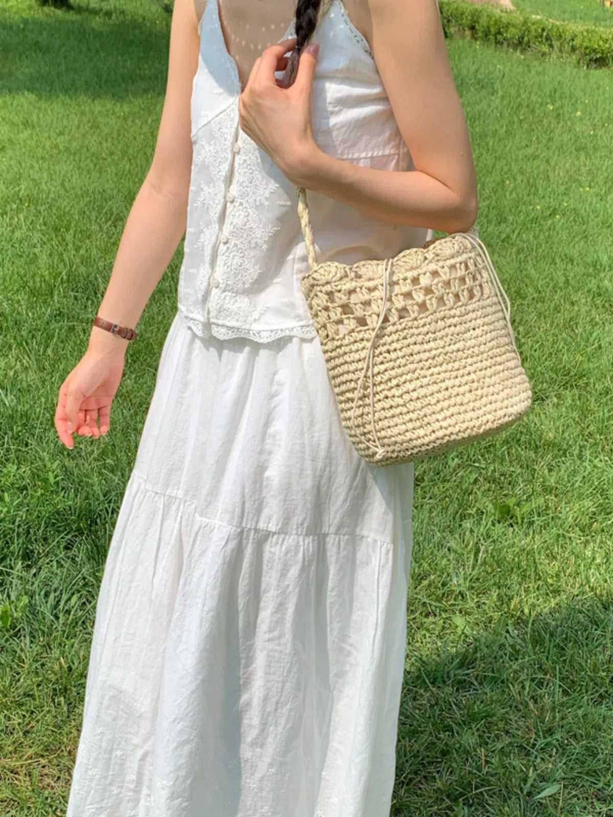 Straw Woven Shoulder Bag - Lilixa.store