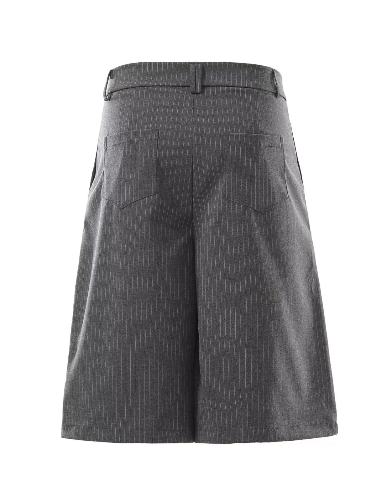 Men's Striped Loose Fit Capris