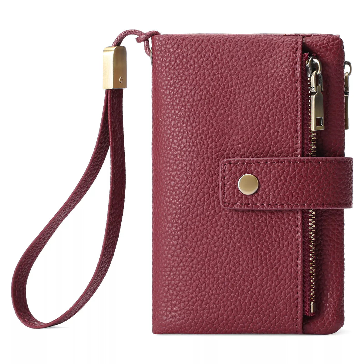 Solid Color Leather Wallet - Lilixa.store