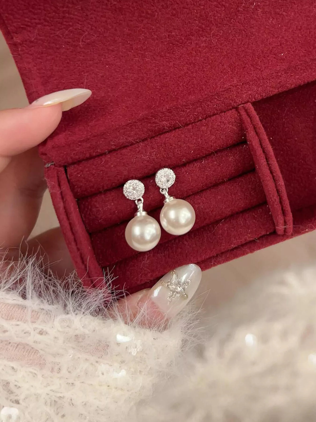 Pearl Drop Earrings - Lilixa.store