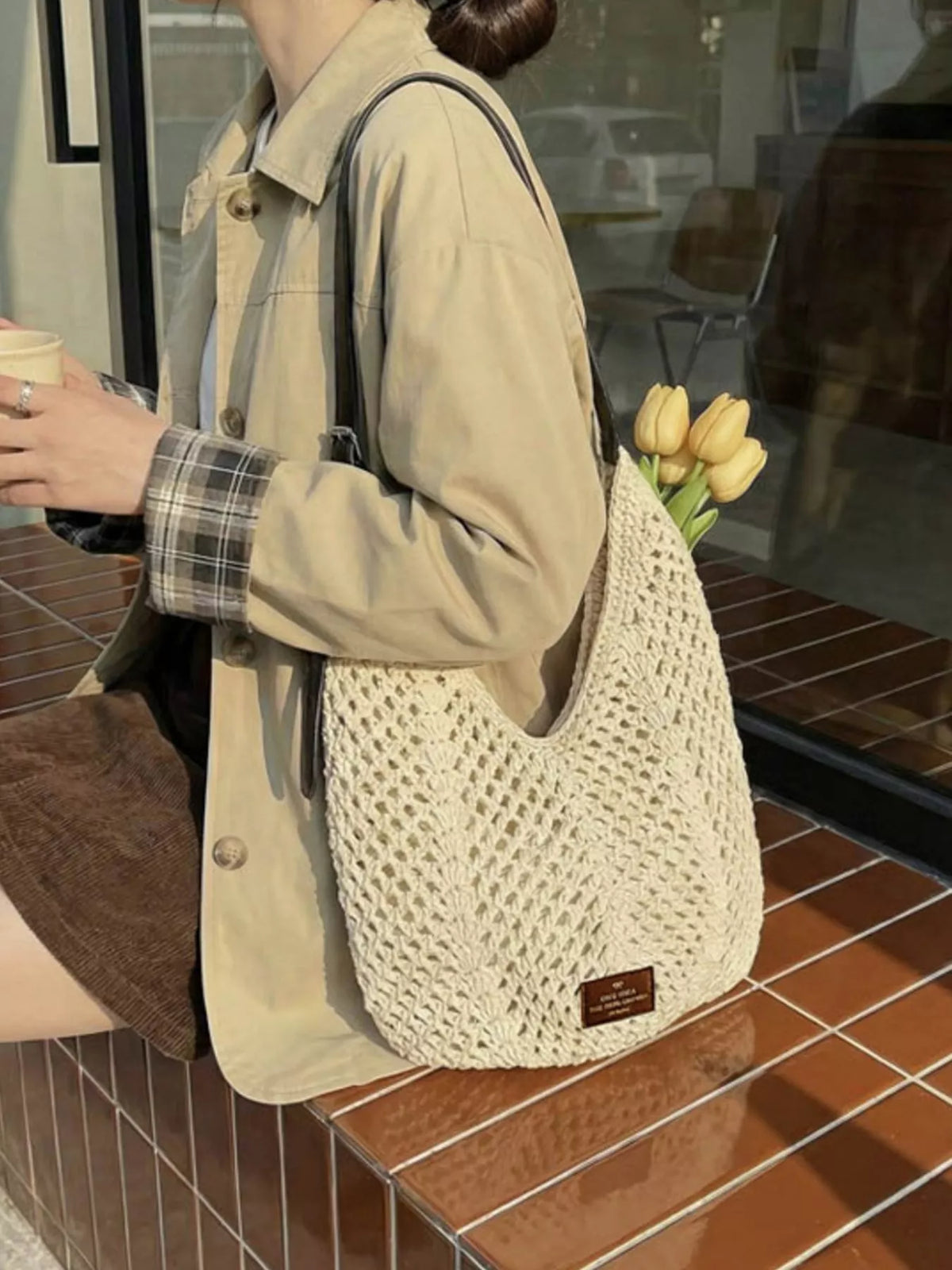 Boho Crochet Shoulder Bag - Lilixa.store
