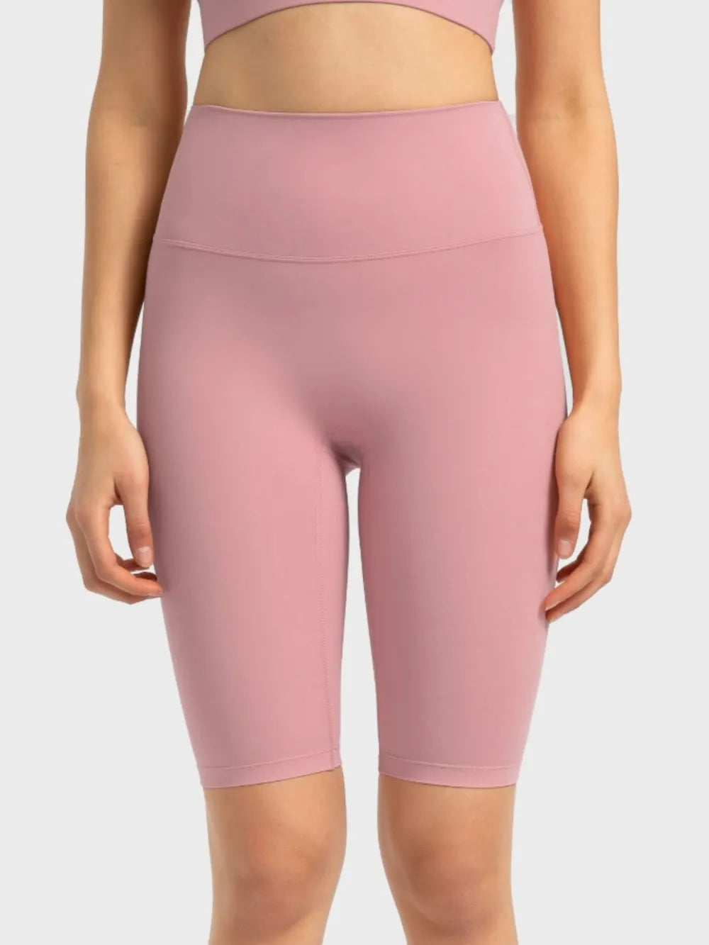 Millennia High Rise Wide Waistband Active Shorts - Lilixa.store