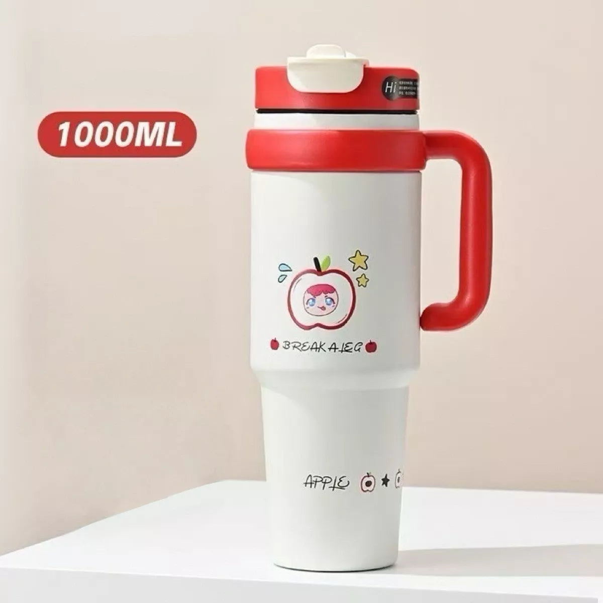Large Capacity Water Bottle with Straw - Lilixa.store