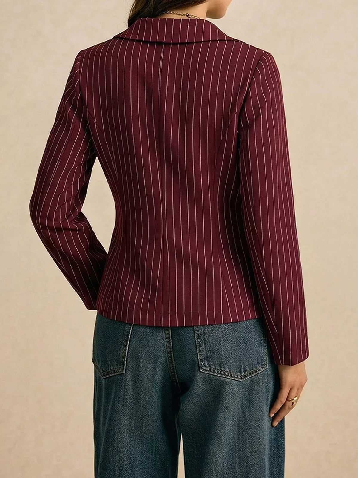 Lace Trim V-Neck Blouse - Lilixa.store